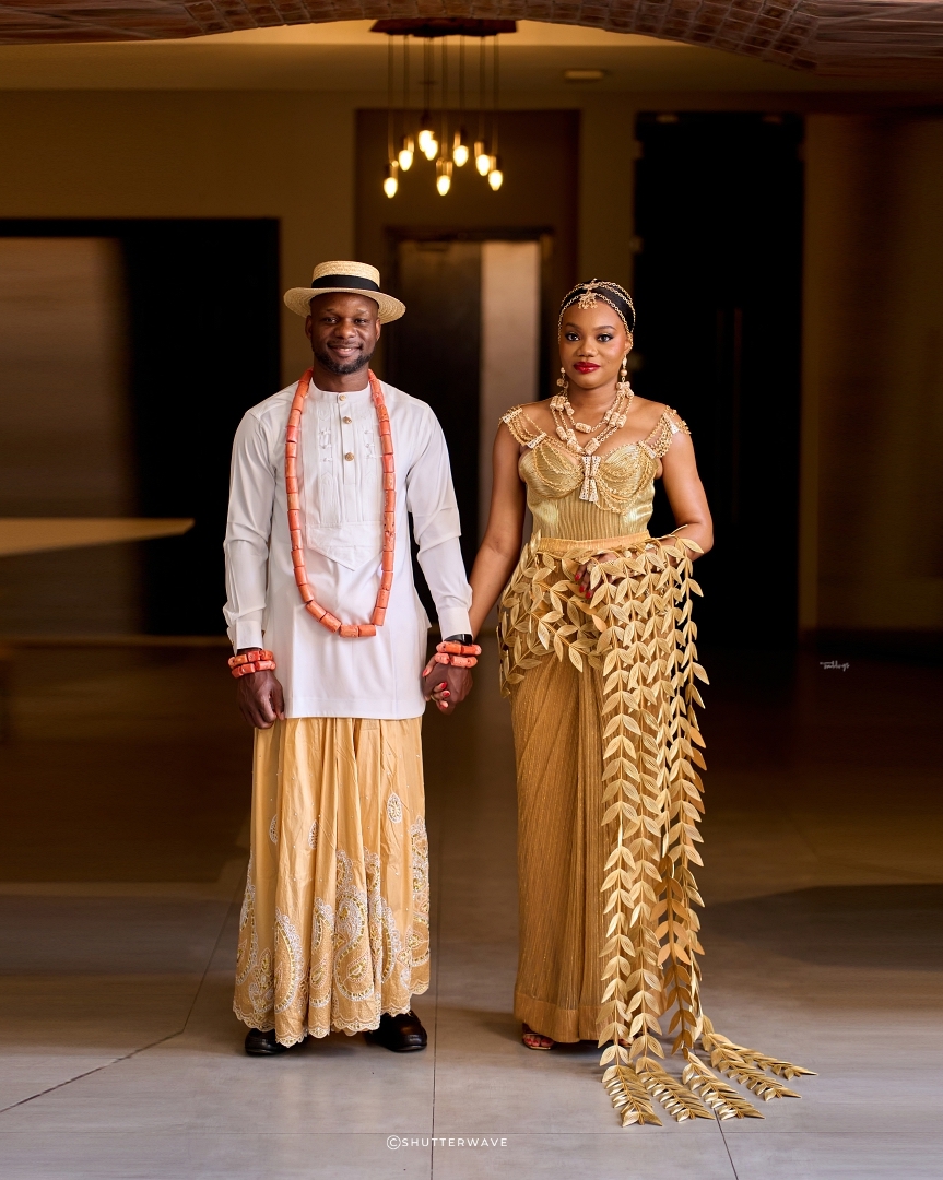 Itsekiri traditional marriage cloth store