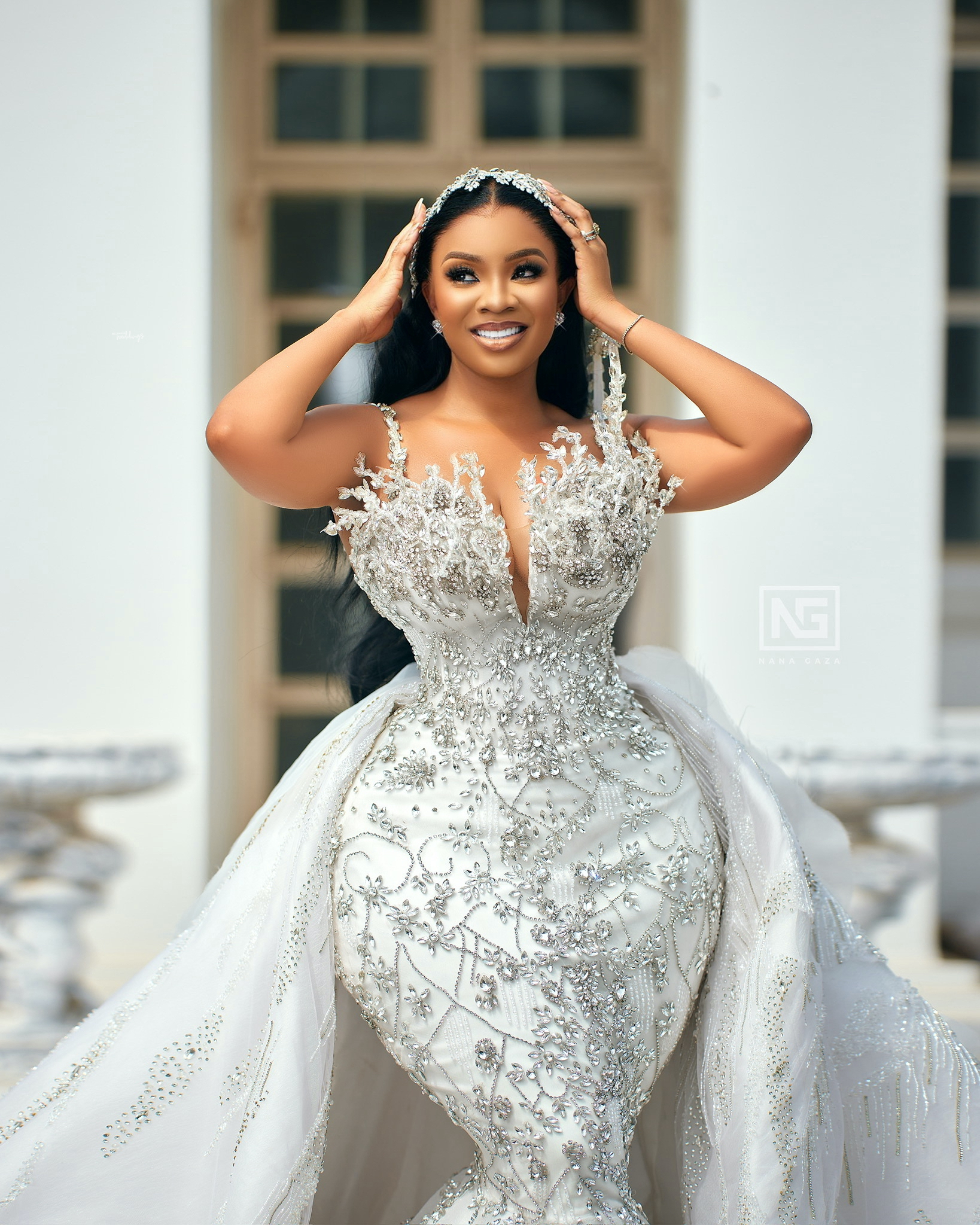 747 Likes, 6 Comments - OWAMBEROCKERS THE FABRIC BOSS! (@owamberockers) on  Instagram: “When they say … | Lace styles for wedding, Lace gown styles,  Lace white dress
