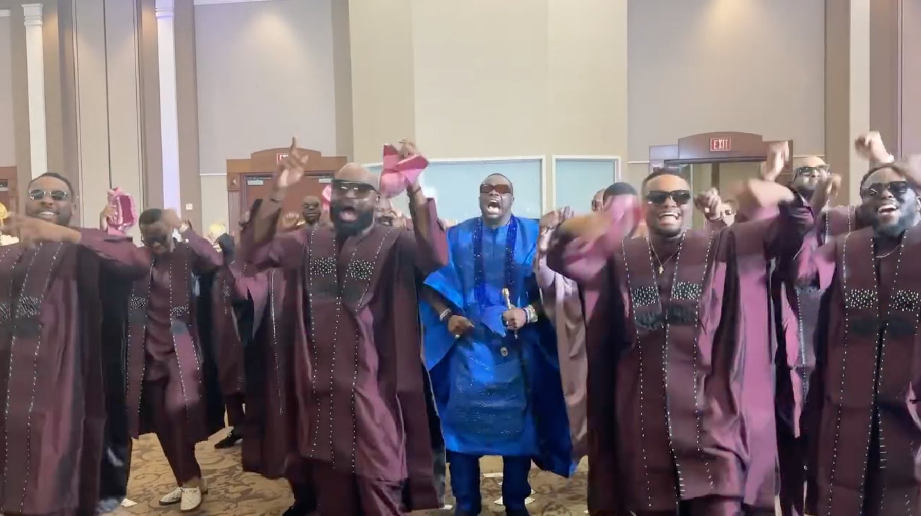 This Groom & His Squad Came Ready For Their Dance Entrance